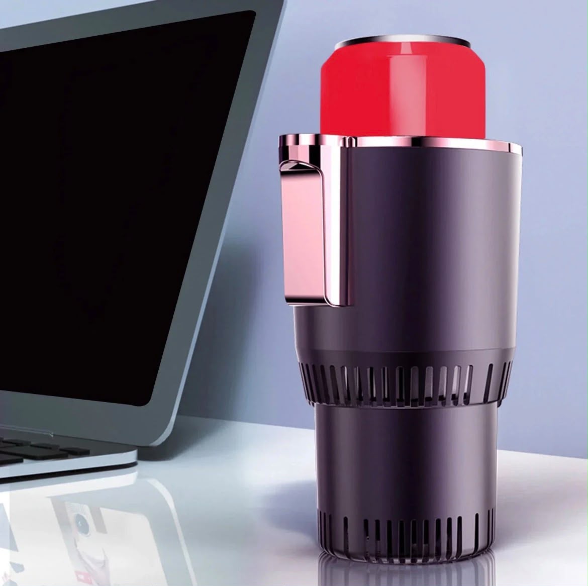 DriveMate™ Smart Car Cup Warmer & Cooler — Temperature Control Mug Holder For Hot & Cold Drinks