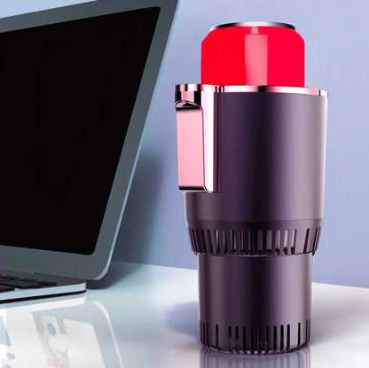 DriveMate™ Smart Car Cup Warmer & Cooler — Temperature Control Mug Holder For Hot & Cold Drinks
